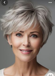 Short Silver Hair, Chin Length Hair, Short Grey Hair, 사진 촬영 포즈, Hair Haircuts, Short Hair Over 60, Haircuts For Fine Hair