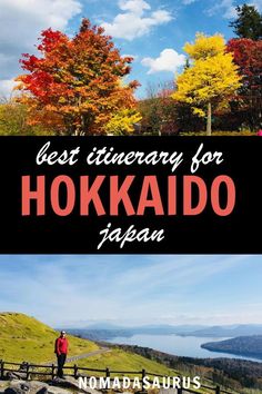 the best things to see and do in hokkado japan with text overlay