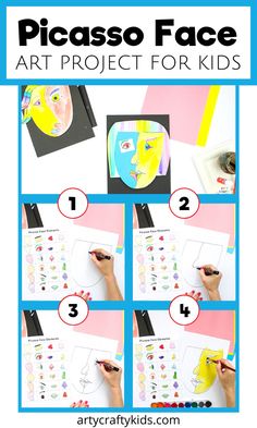 the art project for kids with pictures and instructions