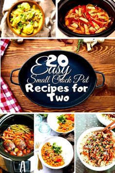 the top 20 easy and quick pot recipes for two