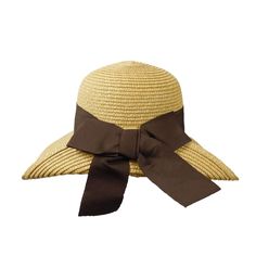 Brim 3.5" wide. Wide ribbon band with large bow. Black or Brown. Provides great sun protection. One size fits most. 100% paper straw. Vacation Straw Hat With Ribbon And Short Brim, Vacation Sun Hat With Ribbon And Short Brim, Vacation Wide Brim Sun Hat With Ribbon, Kentucky Derby Vacation Sun Hat With Ribbon, Straw Hat With Ribbon And Curved Brim For Beach, Vacation Boater Hat With Ribbon And Short Brim, Curved Brim Straw Hat With Ribbon For Beach, Beach Boater Hat With Ribbon And Short Brim, Beach Straw Hat With Ribbon And Curved Brim