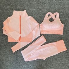 This is the perfect yoga fitness women clothing. It's comfortable, flattering and perfect for any activity, including yoga. The clothing eliminates confusing lines and binders, giving you unrestricted movement during your workouts. Do you wanahavit? About the size: 1. Asian sizes are 1 to 2 sizes Smaller than European and American people. 2.If you feel difficult to choose the size, you can feel free to contact me.We will give you some suggestion, but it is just for you reference. About the size: Set Active Outfit, Drip Fashion, Yoga Sportswear, Running Clothes Women, Yoga Crop Tops, Gym Suit, Yoga Outfits, Yoga Outfit, Yoga Suit