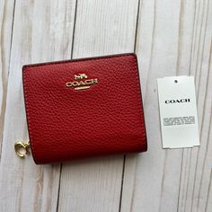 Find Coach Women's Refined Pebble Leather Snap Bifold Wallet Red C2862 on eBay in the category Clothing, Shoes & Accessories>Women>Women's Accessories>Wallets. Red Wallets For Women, Snap Wallet, Visual Board, Red Wallet, Coach Wallet, Bifold Wallet, Pebbled Leather, Wallets For Women, Women's Accessories