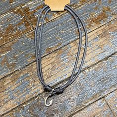 Fishing Lure Pro Joe's Baits Hope Hook Paracord Adjustable Necklace Grey Paracord Necklace, Indian Lake, Fishing Lure, Adjustable Necklace, Fishing Lures, Paracord, Fishing, Lake, Fish