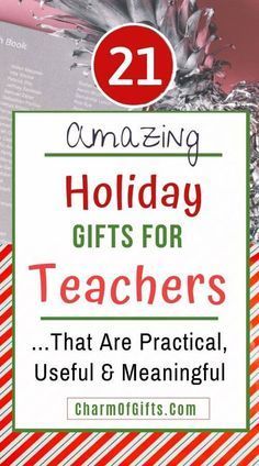 christmas gifts for teachers that are practical and useful