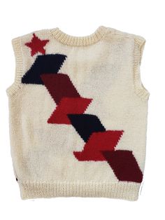 This is a one of a kind vintage sweater vest that gives David Bowie vibes! This pairs perfectly with high waist, flare jeans. Details: Vintage & Handmade (no labels) Fits like a Small Waist: 14-16" Chest: 15.5-18" Shoulders: 15.5-17" Length: 19" 70s Sweater Vest, Mens Sweater Vest, Vest Sweaters, High Waist Flare Jeans, Vintage Sweater Vest, 70s Tops, Sweater Vest Outfit, Jeans Details, Ziggy Stardust