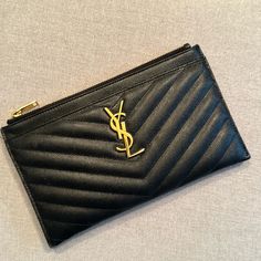 Ysl Wallet Large Can Be Used As A Clutch Minimal Use And No Signs Of Wear At All Bags Ysl, Ysl Wallet, Saint Laurent Bags, Yves Saint Laurent Bags, Yves Saint Laurent, Saint Laurent, Bag Lady, Wallet, Signs