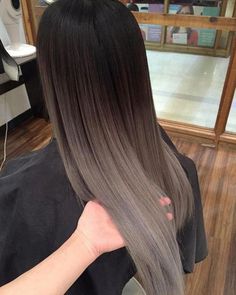 Balayage Straight Hair, Ash Hair Color, Brunette Hair With Highlights, Ash Blonde Hair, Brown Hair Balayage, Ombre Hair Color, Hair Color Balayage, Hair Inspiration Color