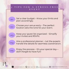 Planning an event? Here are must-know tips for a flawless day!   Let us take care of the details for you. 💡✨  #eventplanningtips #eventadvice #pureevents #eventplanner #eventdesign #corporateevents #weddingplanner #eventmanagement #eventadvice #eventplanning Planning An Event, Event Planning Business, Event Planning Design, Free Event, Event Management, Event Planner, Corporate Events