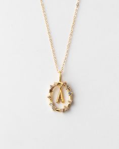 plp_main; Material: Vermeil Gold Letter Pendants, Hopelessly Romantic, Spinel Gemstone, Dainty Chain, Jewelry Lookbook, Letter Pendants, Initial Pendant, Letter Necklace, Initial Charm