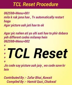 an advertisement for tcl rest procedure with the text in english and arabic on it