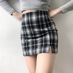 Edgy Fitted Skirt For School, Edgy Mini Skirt For School, Black Y2k Style Short Skirt, Y2k Mini Skirt Lined, Y2k Mini Skirt With Lining, Y2k Mini Lined Skirt, Trendy High-waist Plaid Skort, Trendy High Waist Plaid Skort, Trendy Mini Length Bottoms For School