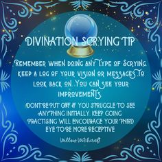 Advanced Witchcraft, Scrying Witchcraft, Spirituality Videos, Scrying Divination, Water Witchcraft, Psychic Magic, Samhain Ritual, Psychic Development Learning