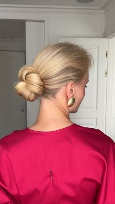 Hair Upstyles, Easy Hair Updos, Long Hair Updo, Peinados Fáciles Para Cabello Corto, Hair Tutorials For Medium Hair, Hair Up Styles, Bun Hairstyles For Long Hair, Happy Hair, Hairdo For Long Hair