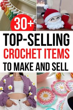 the top selling crochet items to make and sell