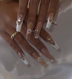 Materials: gel nail, long stiletto tips Greetings and welcome to my store. Hope you find a style you like. ✋🙆I only work with high-quality materials to create sturdy & long-lasting luxury press on nails that you can trust on. My nails will last for:1- 2 days using adhesive tab (provided with the nail set) 2- 3 weeks using nail glue. You can reuse all of the nails multiple times if you take care of them. Follow the instructions provided with the nail set. 💮Please follow the instruction size mea Press On Nails Tapered Square, Press On Prom Nails, Long French Tip Press On Nails, White Nails Snake Charm, Custom Press On Nails White, Custom Press On Acrylic Nails, San Judas Nails Charm, Louis Vuitton Press On Nails, Art French Nails