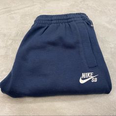 Thanks For Looking At Onemanlyshop And More!!! New Nike Sb Sweat Shorts, Dark Blue Youth 12-13 Large, If You Have Any Questions Please Feel Free To Ask Thanks. Casual Blue Sweatpants With Letter Print, Casual Blue Letter Print Sweatpants, Nike Bottoms With Letter Print For Streetwear, Nike Blue Cotton Pants, Nike Streetwear Bottoms With Letter Print, Casual Blue Shorts With Letter Print, Blue Letter Print Short Bottoms, Blue Short Bottoms With Letter Print, Blue Nike Cotton Bottoms