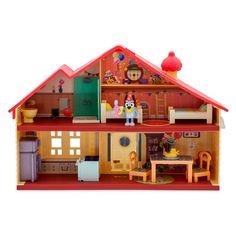 a doll house with furniture and accessories in it