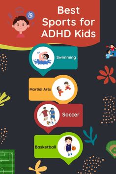 Attention Deficit Hyperactivity Disorder (ADHD) affects many kids today. Kids with ADHD have lots of energy. They often find it hard to focus. Sports can be a great way for them to learn and grow.

We will look at some sports that are good for ADHD kids. These sports like swimming, martial arts can help them in many ways. They can improve their focus and social skills. They can also make them feel good about themselves. Focus Energy, Calming Activities, Learn And Grow, Attention Deficit, Different Sports, Improve Focus