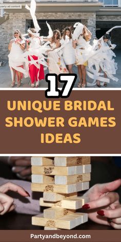 the ultimate bridal shower games for brides and grooms to play in their wedding day