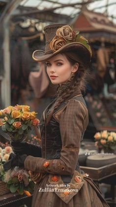 Victorian Autumn Aesthetic, Victorian Era Dresses, 500 Dollars, Steampunk Women, Female Character Inspiration, Victorian Steampunk, Steampunk Costume, Steampunk Clothing, Victorian Women