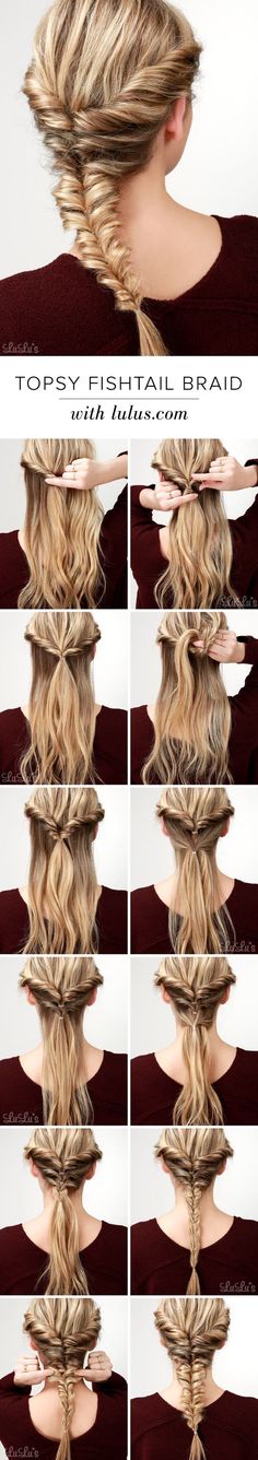 Pretty Braided Crown Hairstyle Tutorials and Ideas / http://www.himisspuff.com/easy-diy-braided-hairstyles-tutorials/46/ Lazy Girl Hairstyles, Braided Crown Hairstyles, Diy Braids, Cool Braid Hairstyles, Braided Hairstyles For Wedding, Crown Hairstyles, Fish Tail Braid, Hair Designs