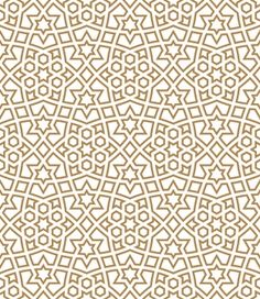 a beige and white geometric pattern