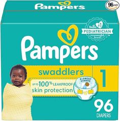 pampers swaddlers diaper liners, size 1, 69 count