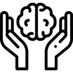 two hands holding a brain in the middle