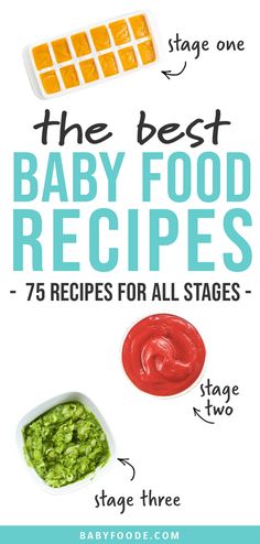 the best baby food recipes for all stages