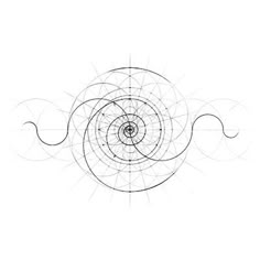 Circle Time 12 Abstract Geometry Line Art Image for Sale Circle Geometry, Geometric Mandala Tattoo, Circle Tattoo, Geometric Mandala, Geometry Pattern