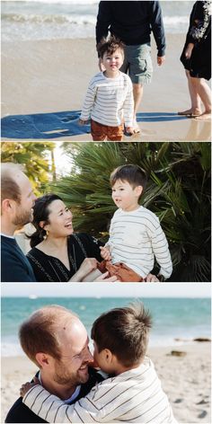 Santa Barbara Family Photo Session at East Beach in California Family Photos At The Beach, Beach In California, Santa Barbara California, Maternity Photos, Photo Session