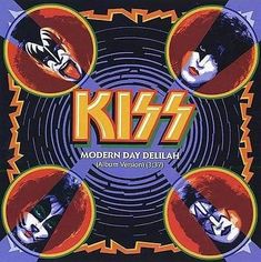 the cover art for kiss's modern day delight album