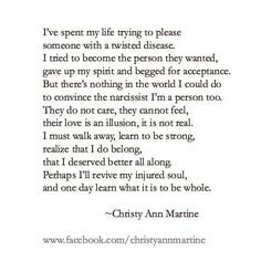 a poem written in black and white with the words, i've spent my life trying to please someone with a twisted disease