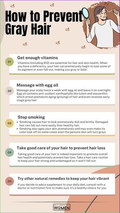 Preventing Grey Hair, How To Prevent Greying Of Hair, How To Prevent Gray Hair, Gray Hair Prevention, Prevent Grey Hair Naturally, How To Prevent Grey Hair Naturally, How To Stop Greying Hair Naturally, Hiding Gray Hair, Prevent Gray Hair