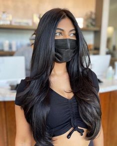 Haircut Selfie, Photo Hijab, Cute Hairstyle, Hijab Girl, Haircuts Straight Hair, Long Black Hair