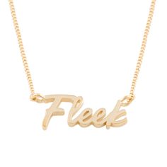 td {border: 1px solid #ccc;}br {mso-data-placement:same-cell;} A fun Signature Bracelet with the word "Fleek". Do you want to customize using your own name, word, or handwriting? View our custom signature necklace. /!/ Size: 6.25 inches with a 1 inch extender Brass plated in gold, silver, or rose gold. Green Factory, Custom Signature, Signature Bracelet, Signature Necklace, Necklace Size, Rose Gold Necklace, Silver Bracelets, Handwriting, Silver Necklaces