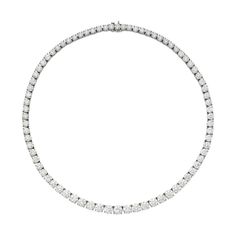 Bulgari Diamond Necklace Lot Closed December 7, 03:24 PM -03 Estimate 80,000 - 120,000 USD Lot Sold 190,500 USD Jewelry Vault, December 7, Fine Jewels, Dream Jewelry, Round Diamonds, Diamond Necklace, Platinum, A Line, Diamonds