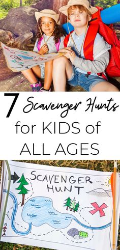 seven scavenger hunts for kids of all ages