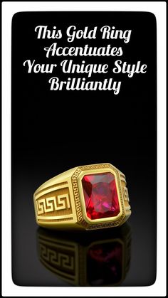 14K Gold Men Ring, 18K Gold Men Ring, Signet Greek Gold Mens Ring, Saphire Gem Gold Men Ring, 18K Emerald Ruby Men Ring, Gemstone  Men Jewelry , Gift for Men   #14kgoldring #goldmanring #gemstonerings #giftformen #giftideas Luxury Ruby Signet Ring For Formal Occasions, Luxury Sapphire Signet Ring For Formal Occasions, Luxury Gold Ruby Ring With Vs Clarity, Luxury Engraved Sapphire Ring, Luxury Engraved Ruby Ring, Luxury Ruby Ring With Vs Clarity For Formal Events, Luxury Engraved Ruby Ring For Anniversary, Luxury Gold Plated Men's Ring For Formal Occasions, Luxury Hallmarked Ruby Signet Ring