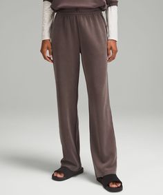 Softstreme High-Rise Pant *Regular | Women's Trousers | lululemon Lululemon Softstreme, Lululemon Pants, Card Sleeve, High Rise Pants, Tall Women, Lululemon Women, Feel It, Bottom Clothes, Womens Sweatpants