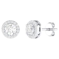 Indulge in the allure of understated luxury with our 18 Karat White Gold 0.96 Carat Diamond Solitaire Stud Earrings—a testament to the artistry and refinement that defines our collection. Crafted with precision and passion, each piece is a unique manifestation of timeless elegance. The solitaire design is a celebration of simplicity and sophistication. The meticulously chosen White gold enhances the gem's natural beauty, providing a harmonious backdrop that elevates the overall aesthetic. These earrings transcend trends, effortlessly transitioning from day to night. Whether worn as an everyday signature or for a special occasion, they exude a quiet confidence and timeless appeal. The solitaire studs, with their classic charm, become an extension of the wearer's individuality, enhancing any Understated Luxury, Solitaire Studs, Belleza Natural, Diamond Solitaire, Jewelry Earrings Studs, Diamond White, Semiprecious Stones, Timeless Elegance, Semi Precious