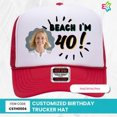 Customized Birthday Trucker Hat, Personalized Birthday Trucker Cap, Custom Birthday Trucker Hat, Custom Birthday Trucker Hat with Picture Welcome to my shop and thank you for the interest!! Please take a moment to review the details of our beautifully handmade Trucker Caps: ❣️How to order:  * Choose the color for your hat * Select the quantity range of your order * Modify the quantity at checkout as needed * Verify the shipping address is accurate * Send your logo or picture design to support@3h Hat Custom, Picture Logo, Custom Birthday, Mesh Material, Custom Hats, Picture Design, Personalized Birthday, Trucker Cap, Color Matching