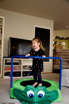 Gift Ideas for Kids Who Love to Move: Super-Safe Froggy Jumper Fun Indoor Games For Kids, Trampoline Games, Toddler Trampoline, Kids Travel Activities, Sensory Ideas, Indoor Trampoline, Kids Trampoline, Indoor Games For Kids, Mini Trampoline