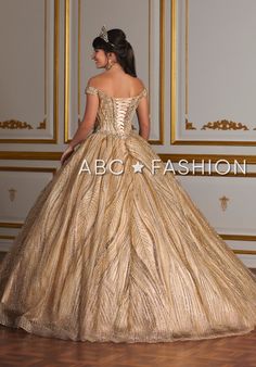 All eyes will be on you in this long off the shoulder glitter pattern dress with A-line skirt by House of Wu Quinceanera Collection 26937. Have a princess moment in this fully beaded off the shoulder ball gown. This look is finished with a corset back and a sweep train. House of Wu Quinceanera Collection Fall 2019 Style Number: 26937 Fabric: Tulle Colors: Black Sizes Available (as of 12/8/2024): 2, 4, 6, 12 Occasion: Quinceañera, Sweet 16, Debutante Ball, Formal, Gala, Wedding, Red Carpet, Speci Ball Gowns Fantasy, Victorian Ball Gowns, Quinceanera Collection, Ballroom Gowns, Party Wear Gown, Ball Gowns Princess, Princess Ball Gowns, Quinceanera Dress, Gowns Prom