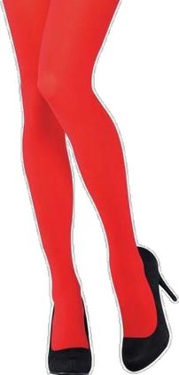 Red Fitted Hosiery For Party, Fitted Red Hosiery For Party, Red Stretch Footless Legwear, Fitted Red Legwear For Party, Red Stretch Thigh High Legwear, Stretch Red Stockings For Party, Red Fitted Tights For Party, Red Tights For Party, Red Stretch Stockings For Party