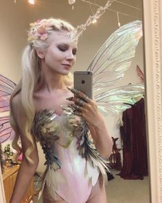 Fairy Costume Ideas, Maria Amanda, Faerie Costume, Fairy Costume Diy, Diy Outfits, Fairy Cosplay, Fairy Halloween Costumes, Fest Outfits