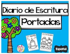 a spanish poster with the words diario de escrturas and a tree