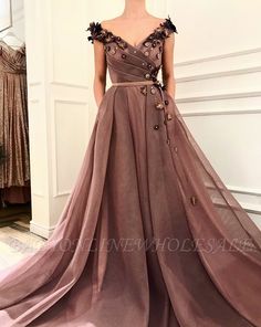 Pink V-neck Gown For Prom Season, Pink V-neck Dress For Banquet, Pink V-neck Maxi Dress For Prom Season, Pink V-neck Evening Dress For Prom Season, Pink V-neck Wedding Evening Dress, Pink V-neck Evening Dress For Wedding, Pink V-neck Evening Gown, Pink V-neck Bridesmaid Gown, Glamorous Wedding Dresses