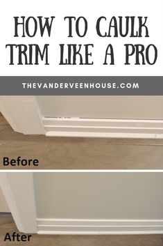 how to paint trim like a pro